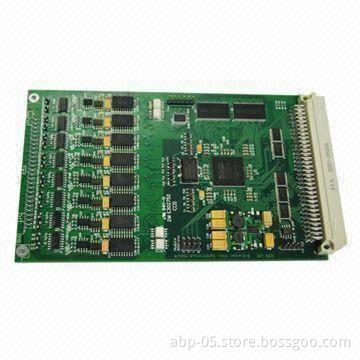 8-layered PCB Assembly with BGA, Used for Telecom Products, RoHS Directive-compliant
